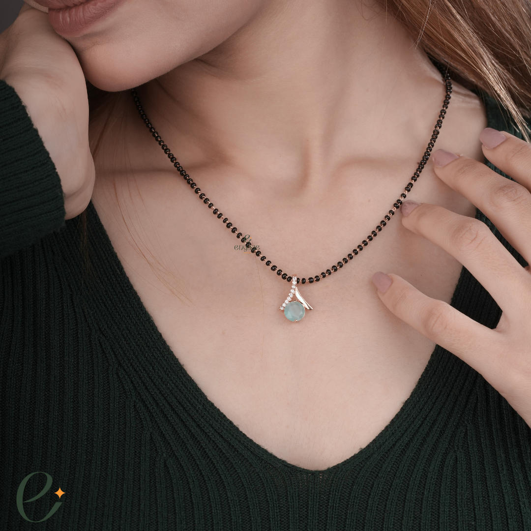 Solitaire Diamond Mangalsutra