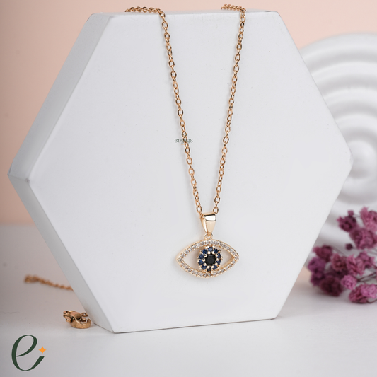 blue shiva eye necklace