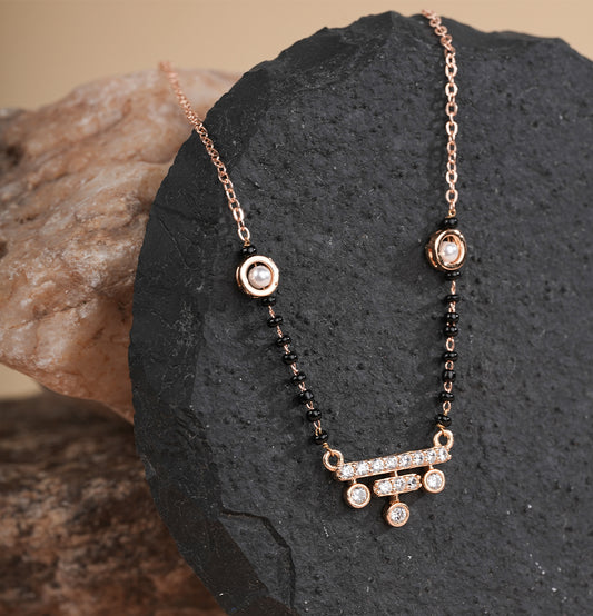 Droplet Diamond Mangalsutra - Engage Jewels