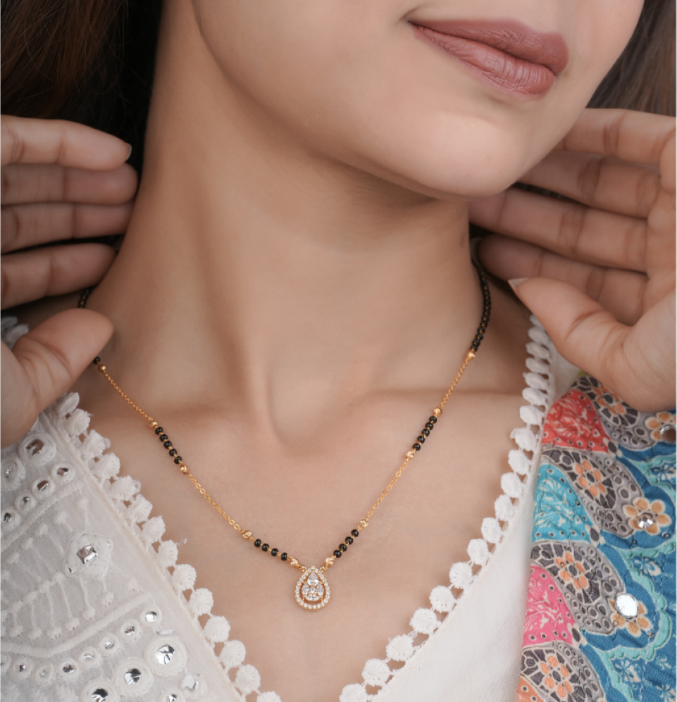 bridal drop necklace