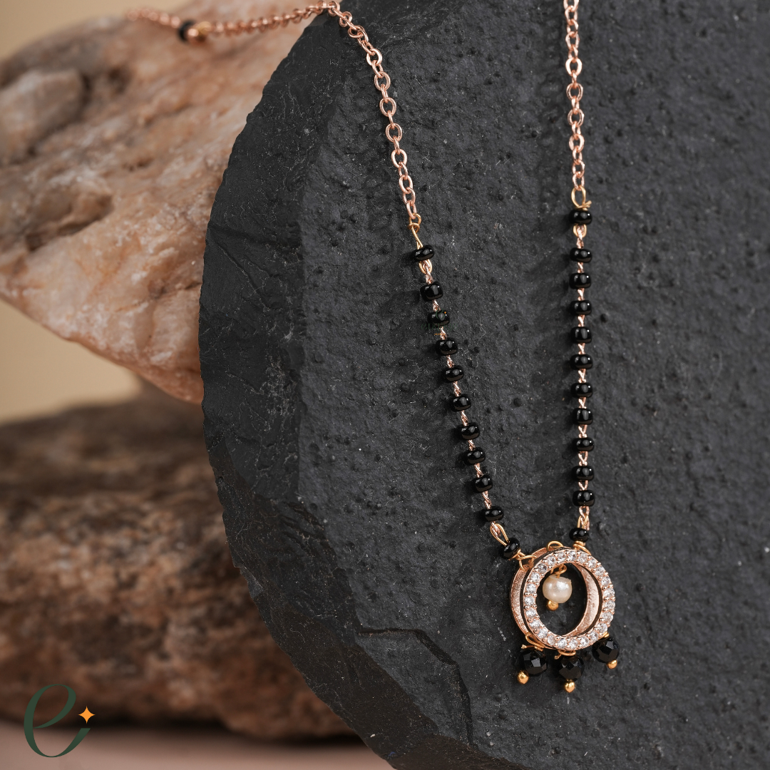 Circle Elegance Diamond Mangalsutra
