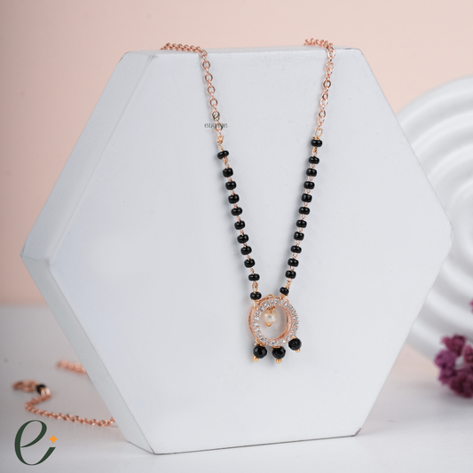 Circle Elegance Diamond Mangalsutra