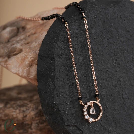 Circlet Of Affection Diamond Mangalsutra