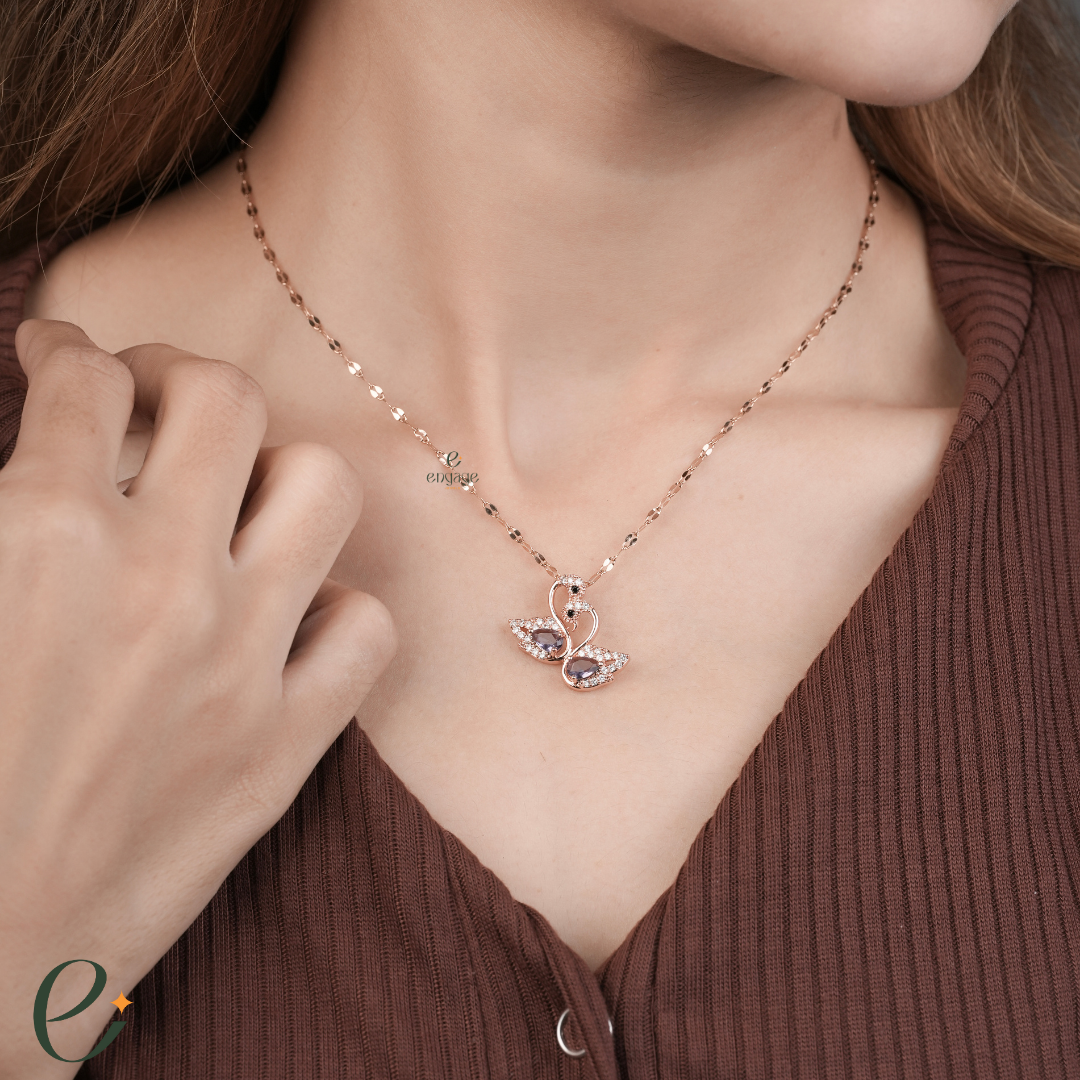 Lovebirds Harmony Diamond Necklace