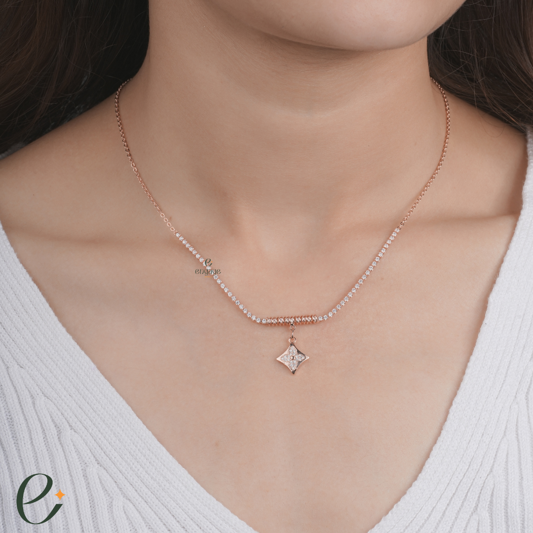 Spring flower jewelry