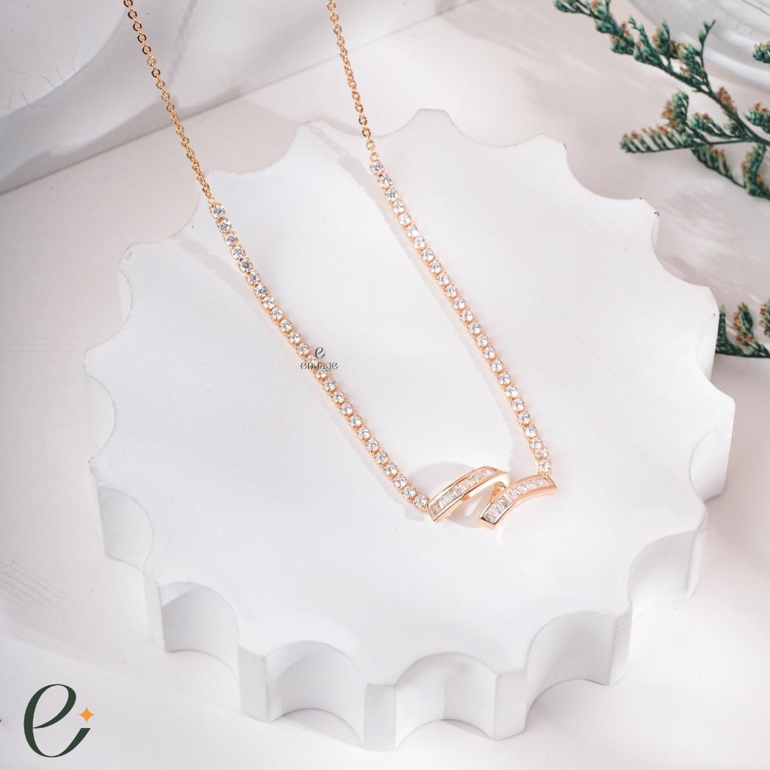 Shop Twisted Diamond Necklace for Elegant Style