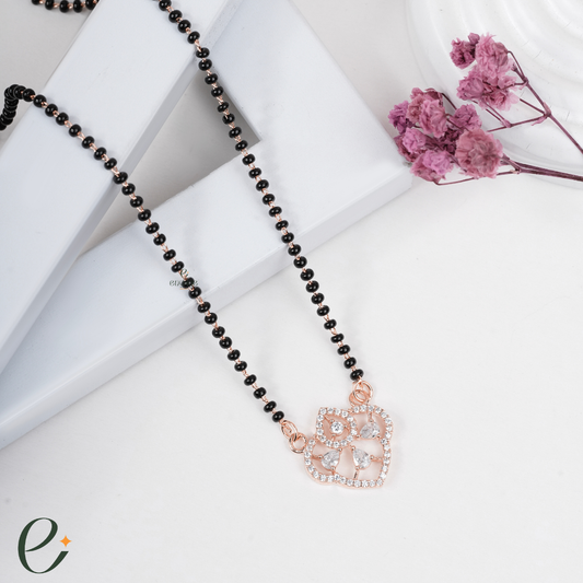Modern Trendy Diamond Mangalsutra