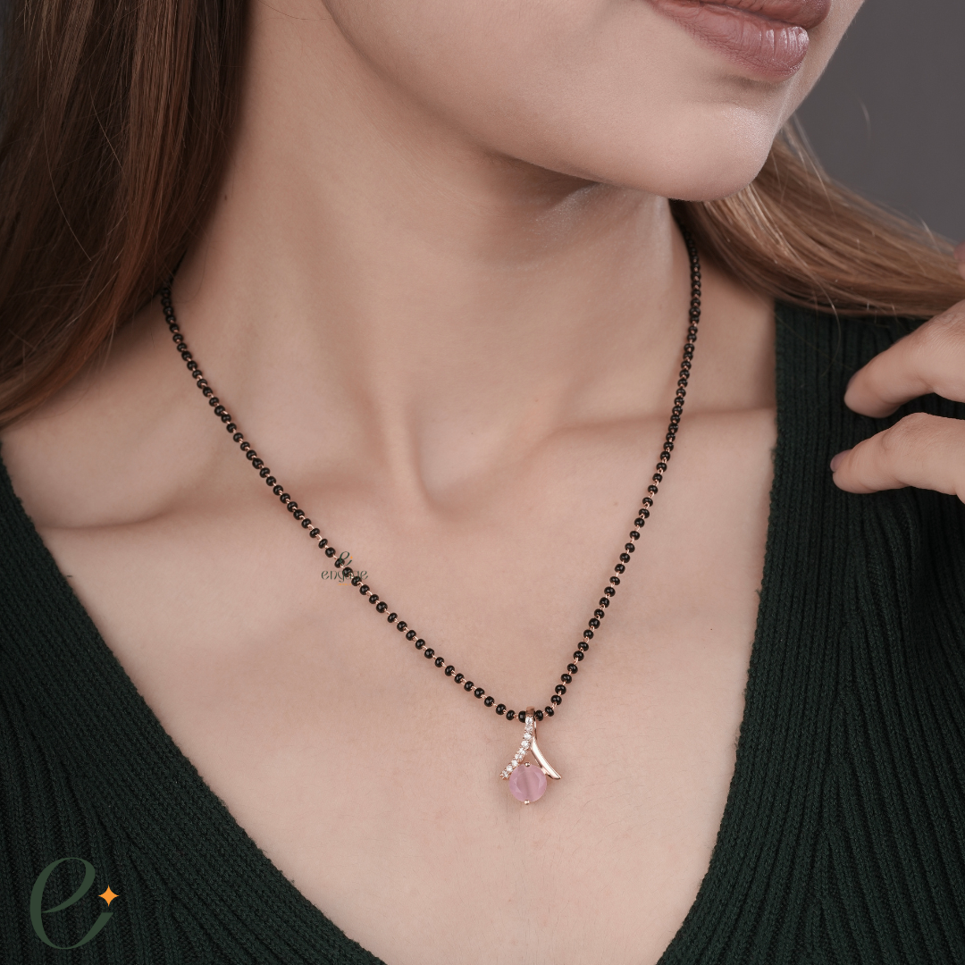 Solitaire Diamond Mangalsutra