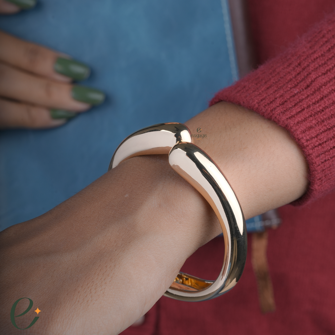wave gold bracelet online