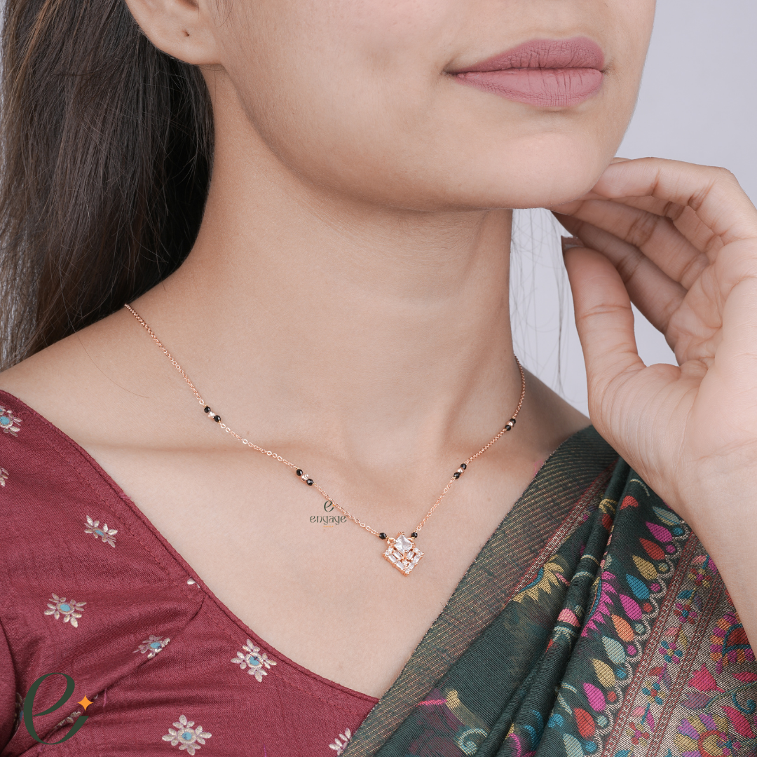 Sharp Square Bond Mangalsutra