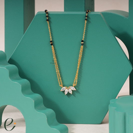 Half Bloom Mangalsutra