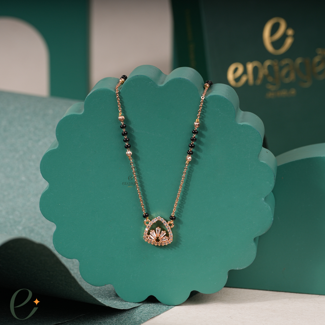 Trilight Bloom Mangalsutra