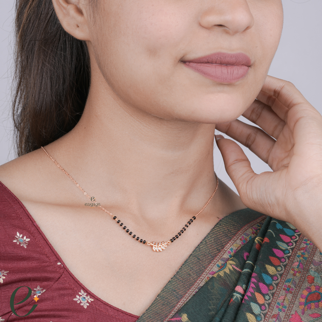 Mystic Leaflet Mangalsutra