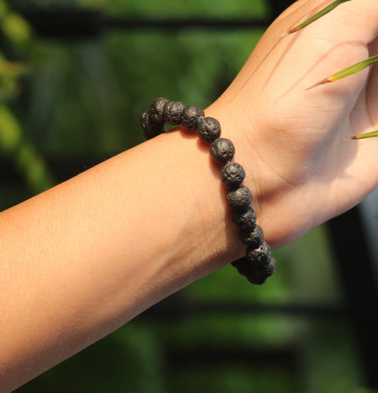 Lava Gemstone Bracelet - Engage Jewels