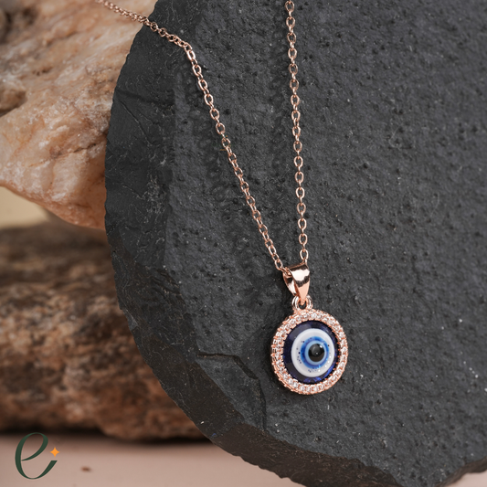 Cat Eyes Pendant Chain