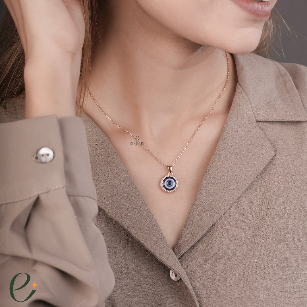 cat eyes pendant chain online