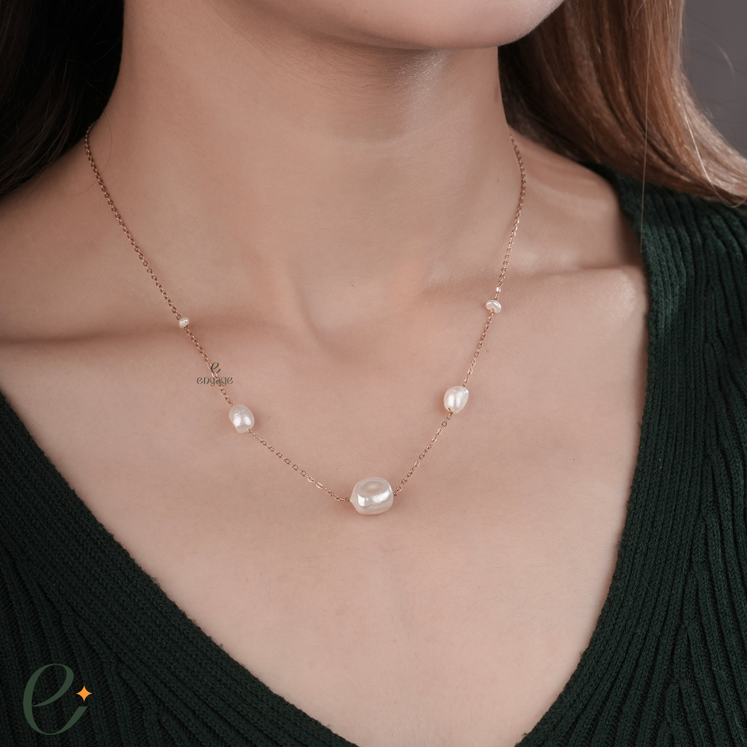 moonlight pear chain for women