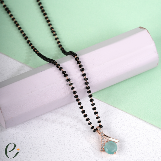 Solitaire Diamond Mangalsutra