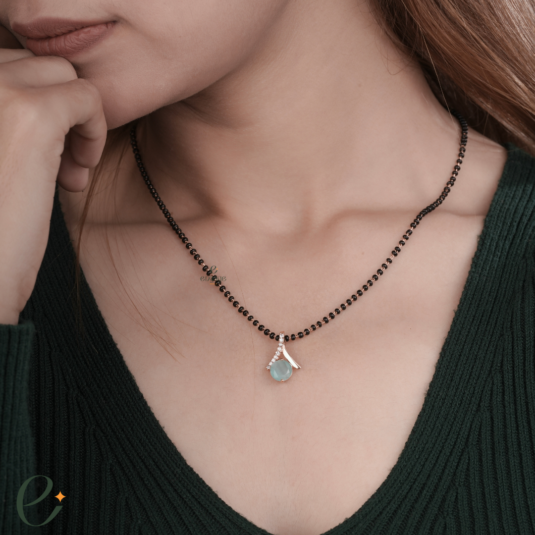 Solitaire Diamond Mangalsutra