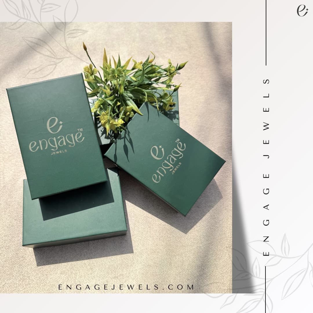 Golden heart Mangalsutra - Engage Jewels