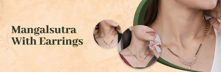 Mangalsutra With Earrings