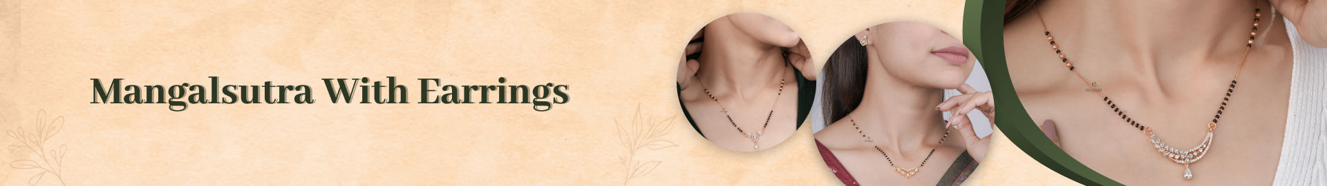 Mangalsutra With Earrings