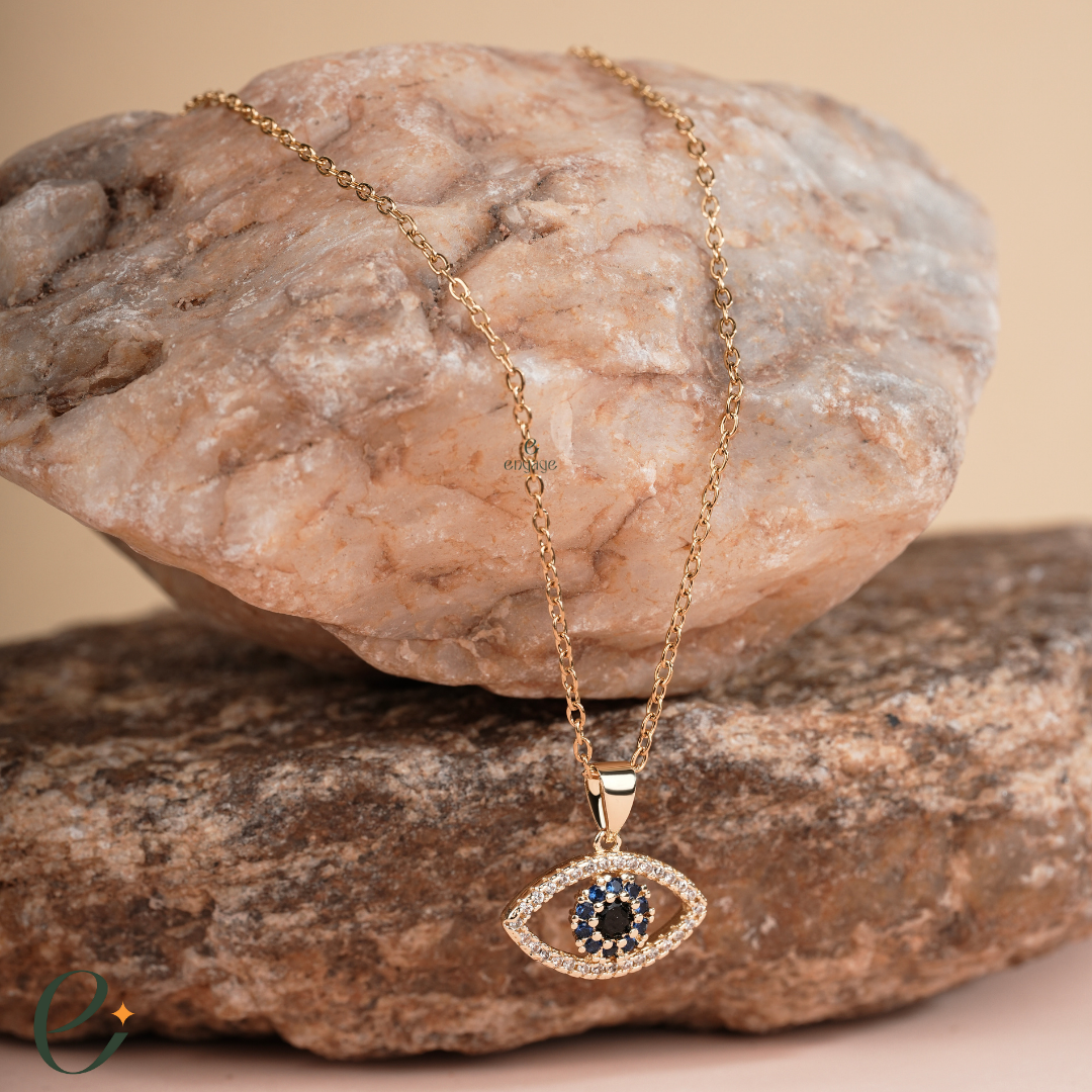 Blue Shiva Eye Necklace