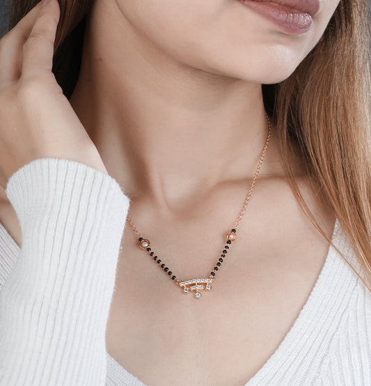 Droplet Diamond Mangalsutra - Engage Jewels
