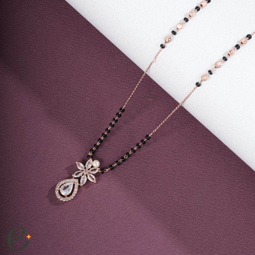 Floral Pear Blossom Mangalsutra