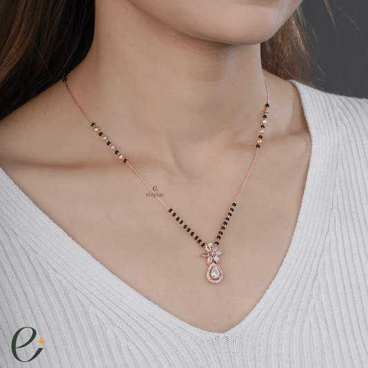 Floral Pear Blossom Mangalsutra