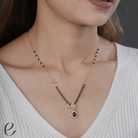 Floral Pear Blossom Mangalsutra