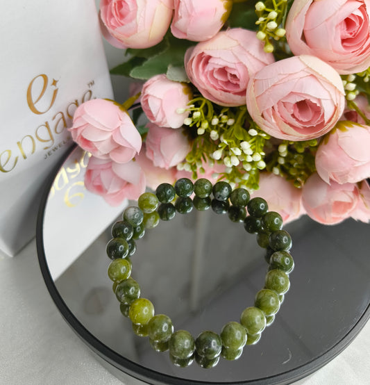 green jade bracelet - Engage Jewels