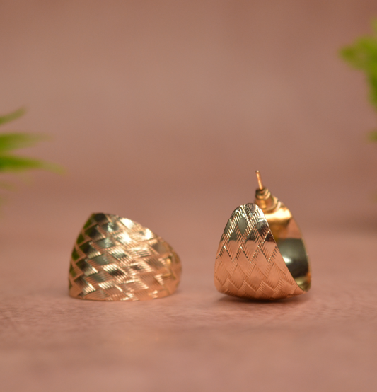 Chunky Chex Charms earrings - Engage Jewels