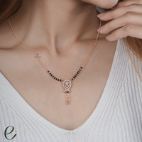 Fish Harmony Diamond Mangalsutra