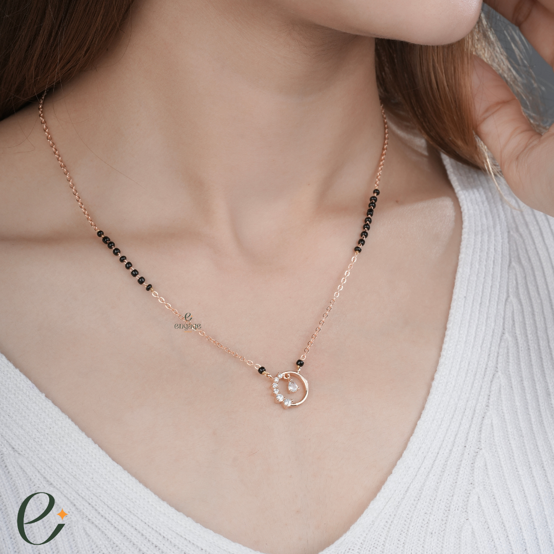 Circlet Of Affection Diamond Mangalsutra