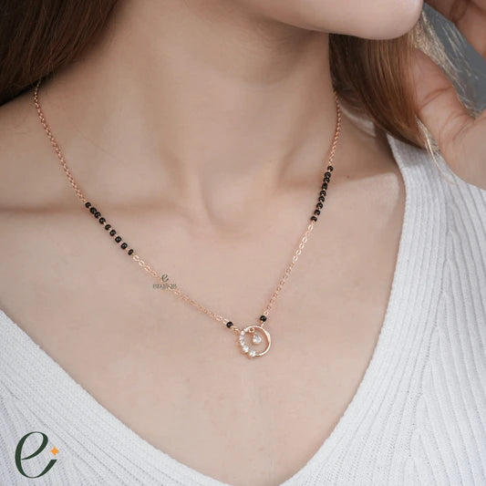 Circlet Of Affection Diamond Mangalsutra