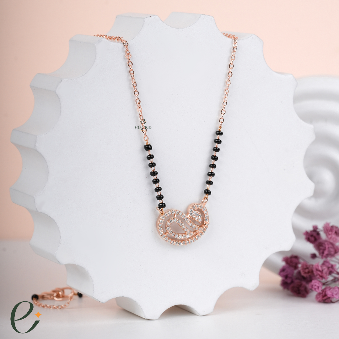 mango magic diamond mangalsutra