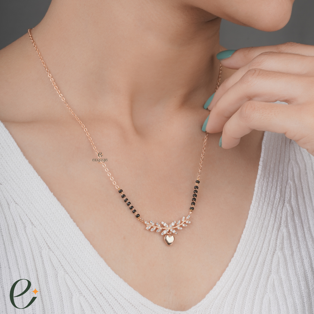 Heart of Love Diamond Mangalsutra