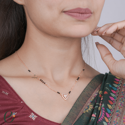 Traditional Triangle Blend Mangalsutra
