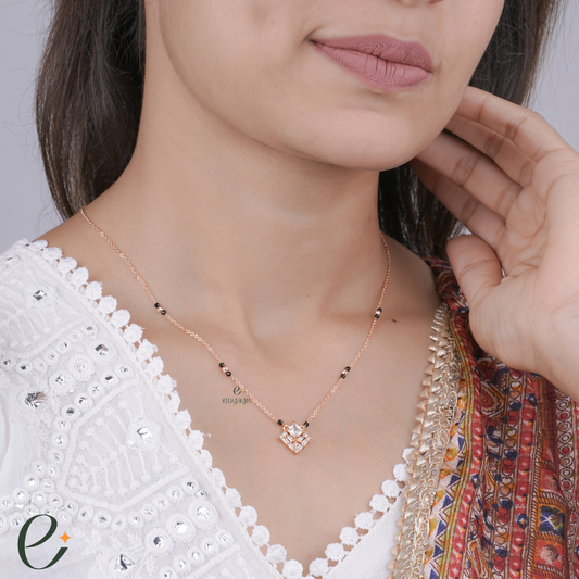 Sharp Square Bond Mangalsutra