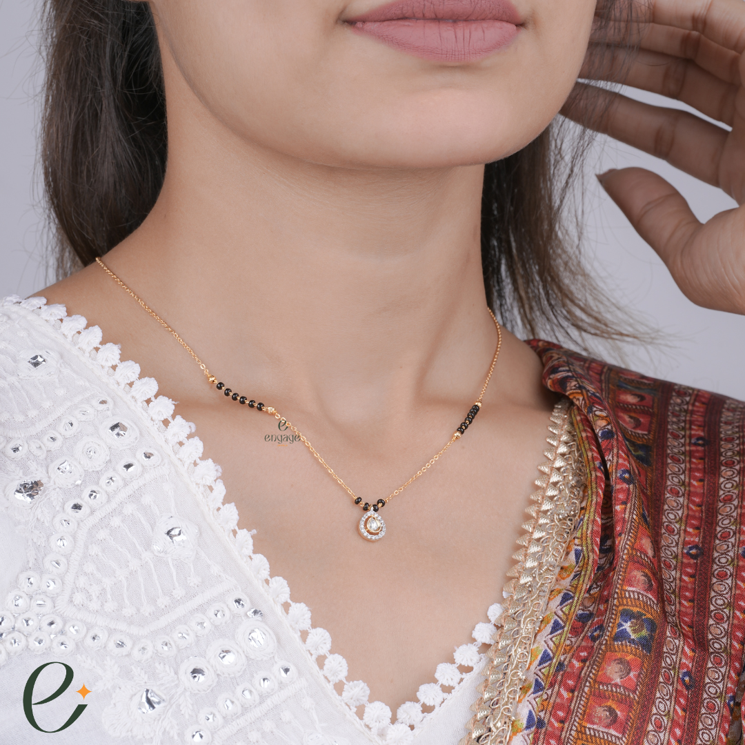 Duo Pear Divine Mangalsutra