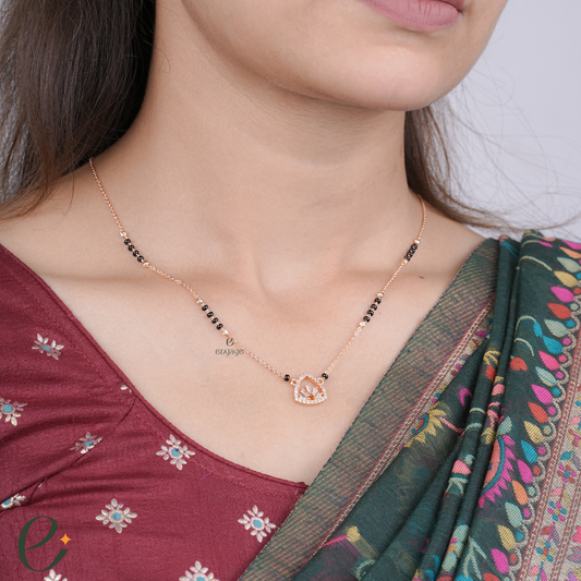 Trilight Bloom Mangalsutra