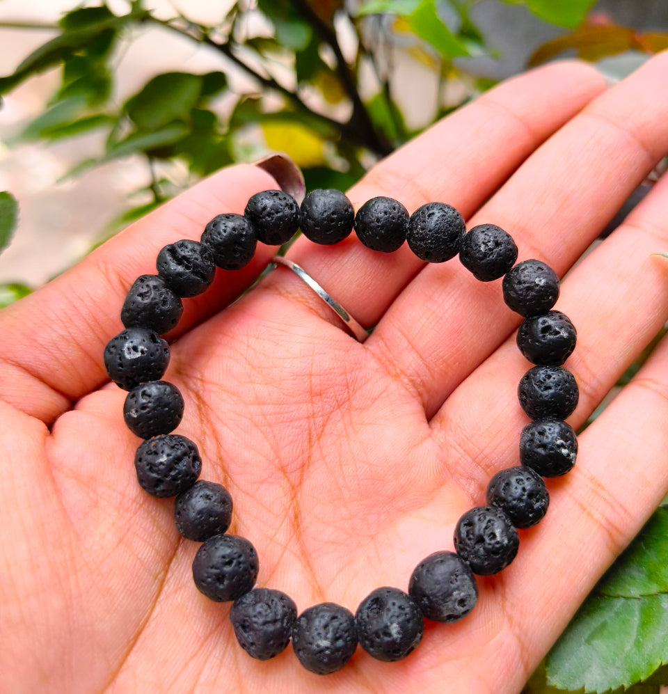 Lava Gemstone Bracelet - Engage Jewels