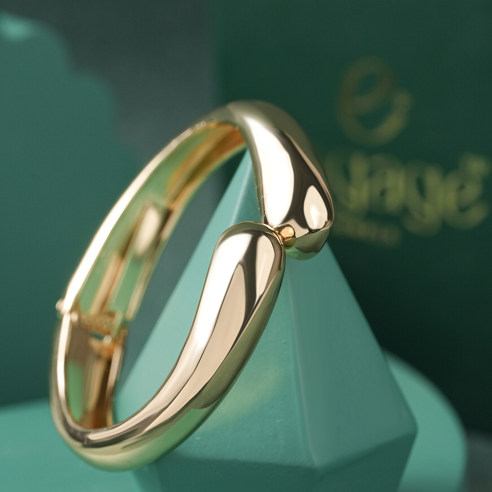 Wave Gold Bracelet