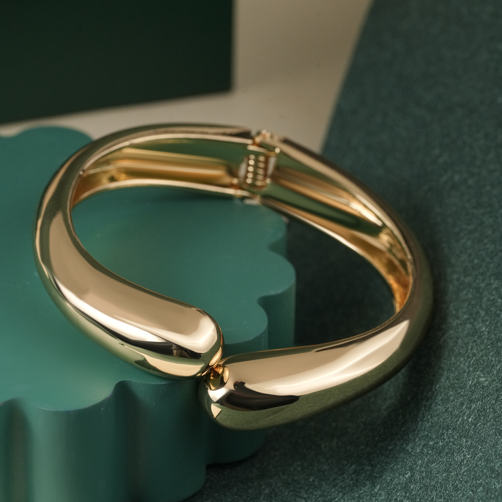 Wave Gold Bracelet
