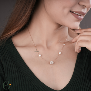 Moonlight Pear Chain