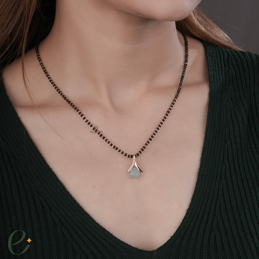 Solitaire Diamond Mangalsutra
